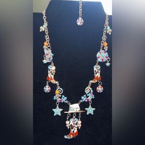 LATR 2GO Rodeo Cowgirl Charm Necklace